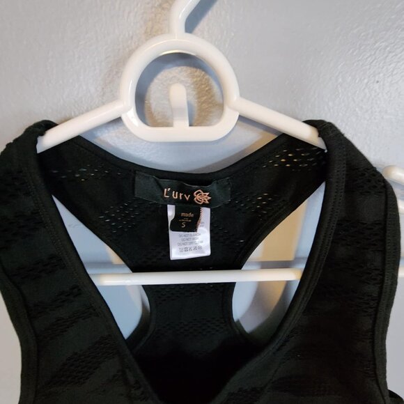 EUC L'urv Black Sports Bra Racer Back - Picture 5 of 5
